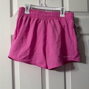 Nike Youth Pink Athletic Shorts